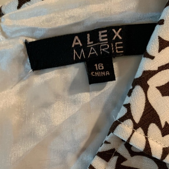 Alex Marie size 16 short sleeve collared dress - Picture 8 of 8